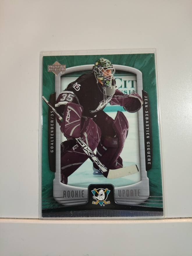 2005-06 Upper Deck Rookie Update #1 Jean-Sebastien Giguere