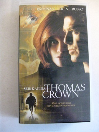 VHS elokuva: Seikkailija Thomas Crown