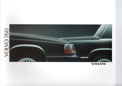 Volvo 760 -esite, 1989
