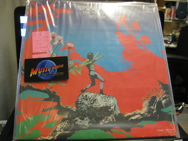 URIAH HEEP - MAGICIAN'S BIRTHAY EX+/EX LP