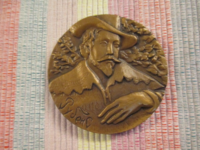 Peter Paul Rubensin syntymän 400 V mitali 1577-1640 -1978