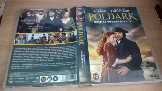 Poldark - kolmas tuotantokausi (3dvd)