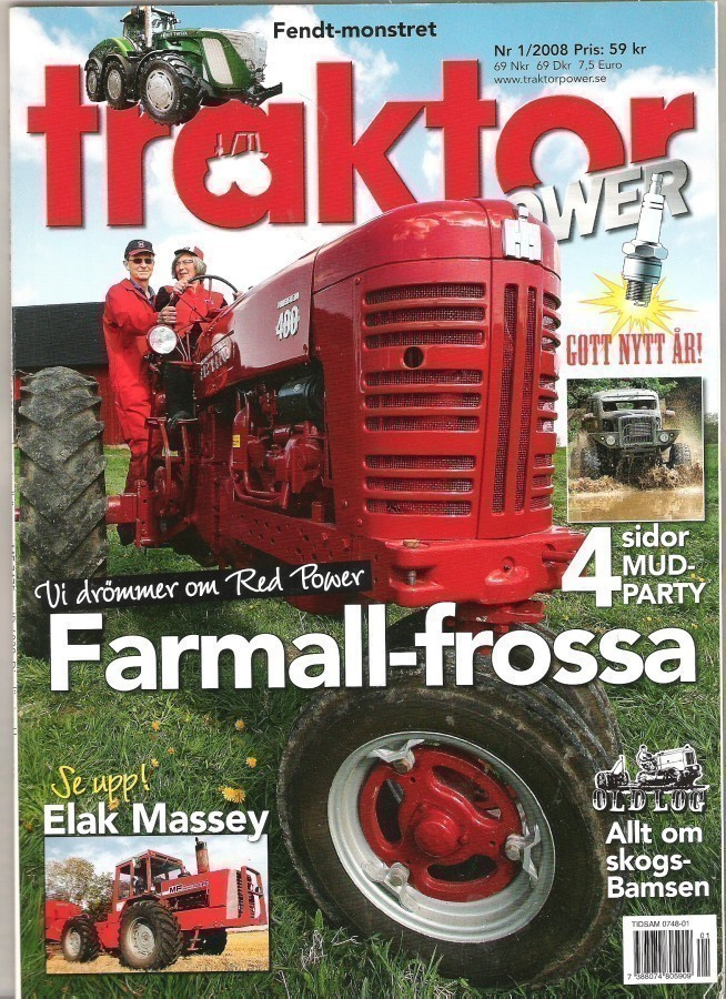 Traktor 1 / 2008  ja MC - Nytt ,  April 1975.