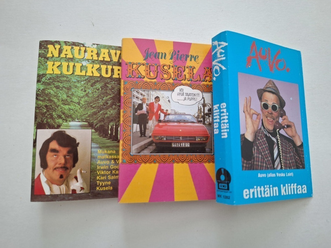 3 x VESA-MATTI LOIRI kansipaperit c-kasettiin