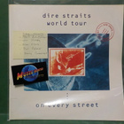 DIRE STRAITS - WOLRD TOUR KIERTUEKIRJA 5 X NIMMAREILLA - pikkukuva 1