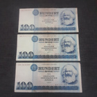 Saksa DDR 100 MARK 1975, 3kpl - pikkukuva 1