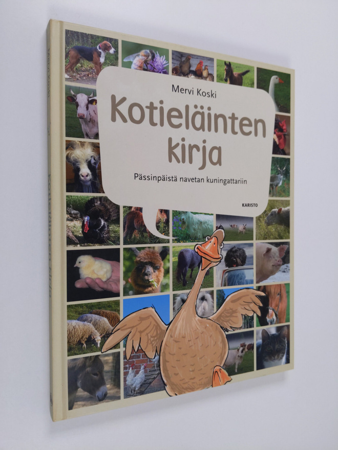 Mervi Koski : Kotieläinten kirja : pässinpäistä navetan k...