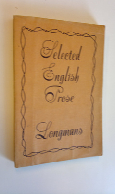 J.S. Qusus ym. : Selected English Prose