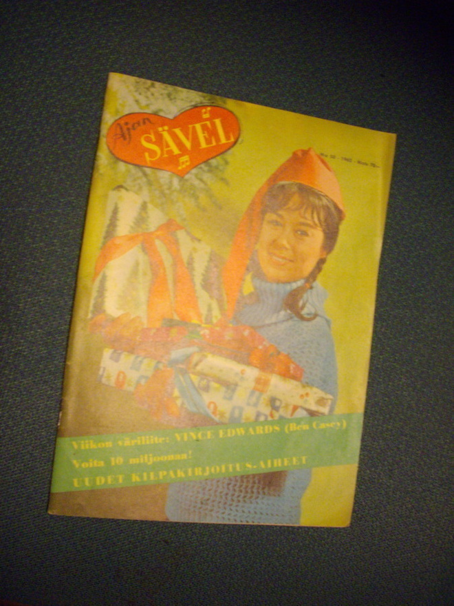 Ajan Sävel lehti N:o 50 - 1962 ( Sis.postikulut )
