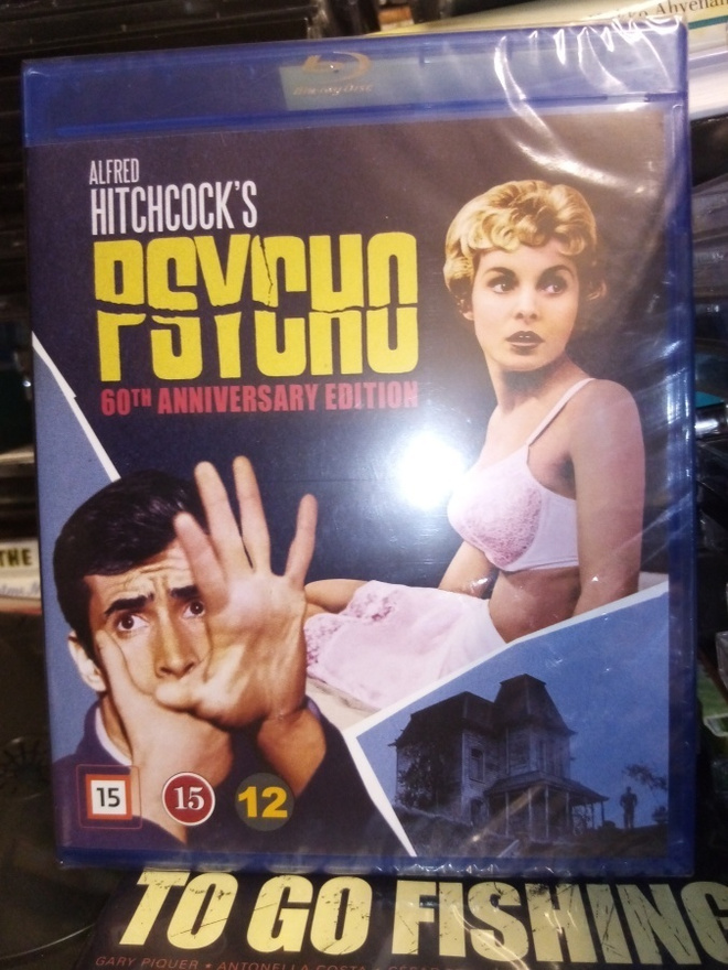 BLU-RAY PSYCHO ( UUSI) SIS POSTIKULU