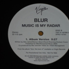 BLUR - Music Is My Radar - 12" single - 2000 indie rock EX- - pikkukuva 2