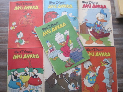 Aku Ankka 1961 7 numeroa