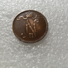 1  penni  1900  kulkematon . hieman patinoitunut, - pikkukuva 2
