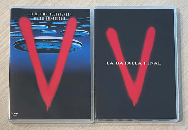 V (Visitors) alkuperäinen 80-luvun tv-sarja (3DVD)