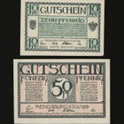 Saksa Notgeld 10, 50 Pfg, Rendsburg 1918 - pikkukuva 2