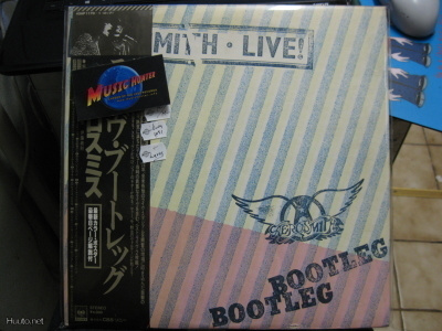 AEROSMITH LIVE ! JAPANI PAINOS-M-/M- LP + LYRICS