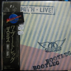 AEROSMITH LIVE ! JAPANI PAINOS-M-/M- LP + LYRICS - pikkukuva 1