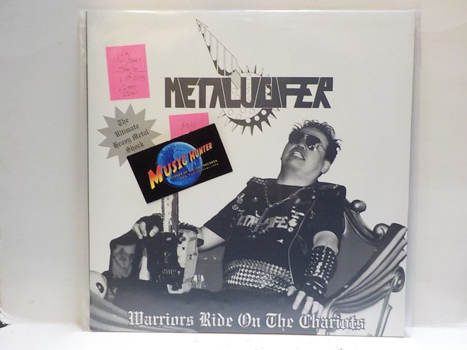 METALUCIFER - WARRIORS RIDE ON THE CHARIOTS M-/M- 12" MAXI
