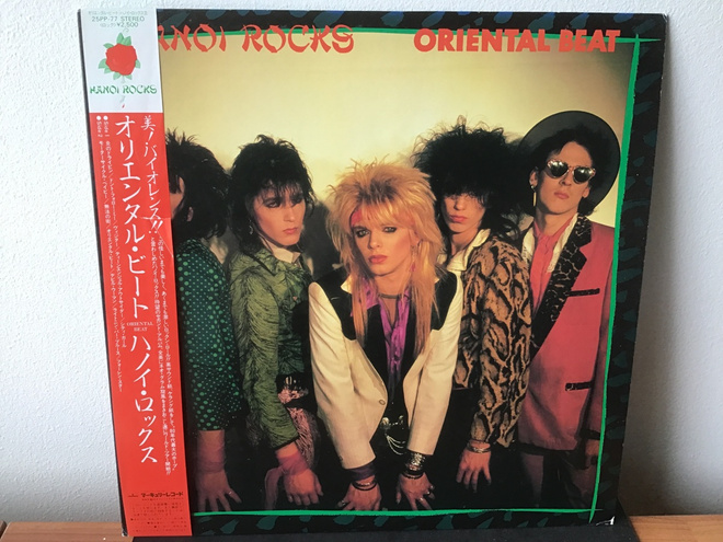 HANOI ROCKS: Oriental Beat Japani Lp levy