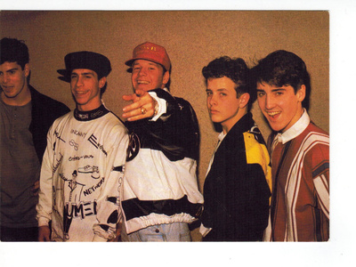 New Kids on The Block - postikortti
