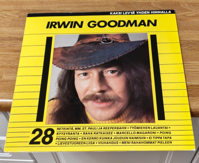 Irwin Goodman 28 reteintä 2LP