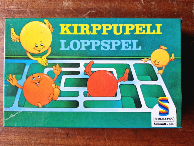 Vintage kirppupeli kirjalito