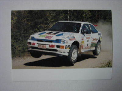 Ford rallikortti 3 A: Ford Escort / Sebastian Lindholm