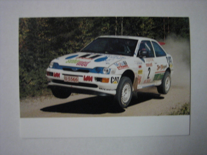 Ford rallikortti 3 A: Ford Escort / Sebastian Lindholm