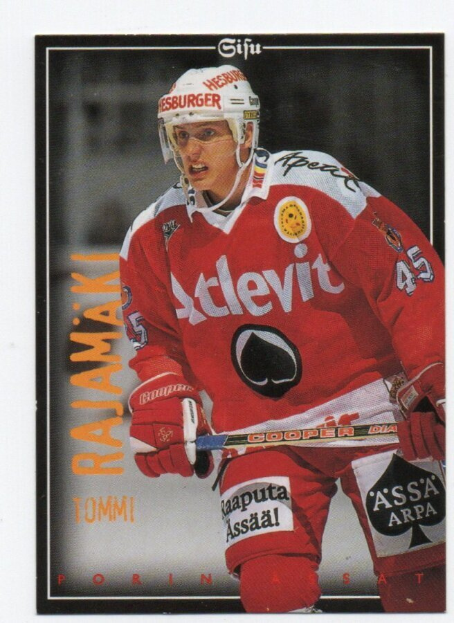 Leaf Jääkiekko 1996 n:o 151 Tommi Rajamäki Ässät