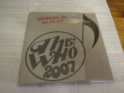 The Who Dublin Irlanti 29.6.2007 2x cd uusi