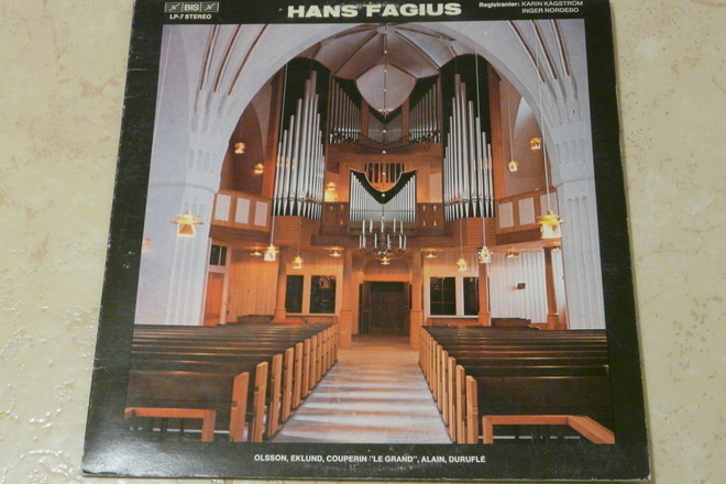 Hans Fagius – Olsson,Eklund,Couperin "Le Grand", Alain,Duruf