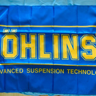Mainoslippu husaberg yamaha öhlins moottoripyörä - pikkukuva 3