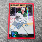 Esa Lindell 2016-17 OPC Platinum Red Prism Auto - pikkukuva 1