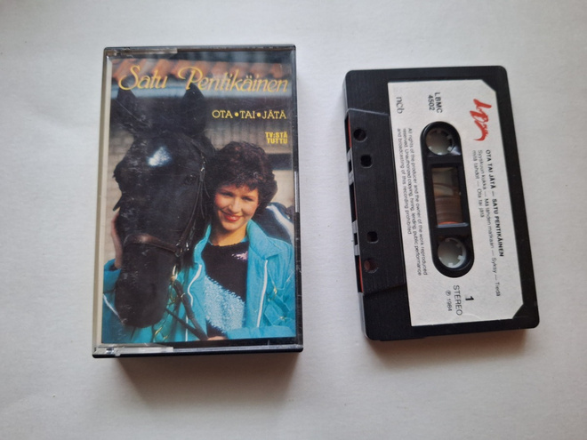 SATU PENTIKÄINEN - OTA TAI JÄTÄ c-kasetti