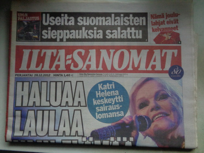 Ilta-Sanomat 28.12.2012 (21.11)