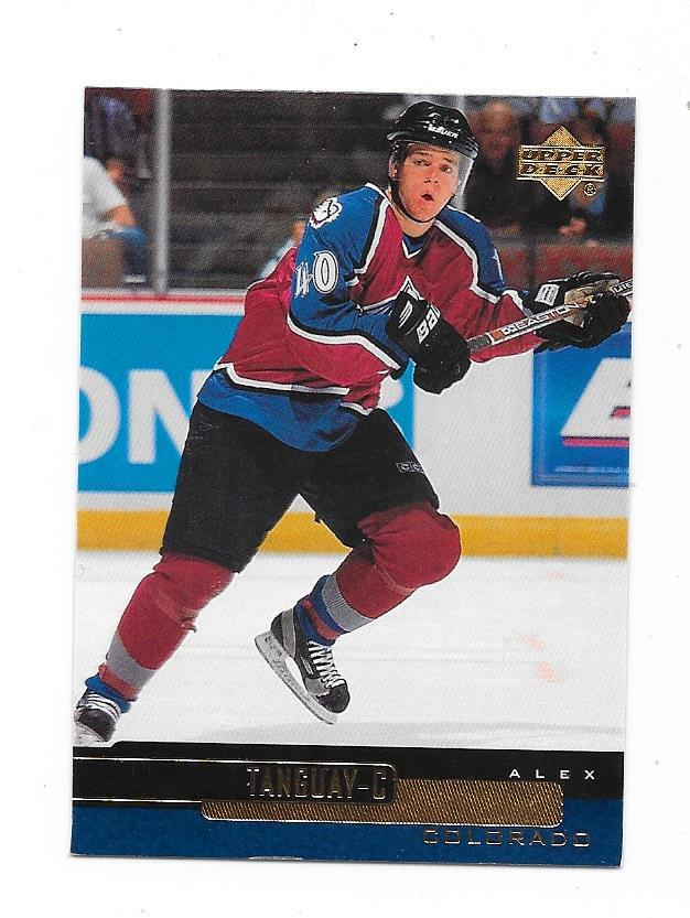 1999-00 Upper Deck #212 Alex Tanguay Colorado Avalanche