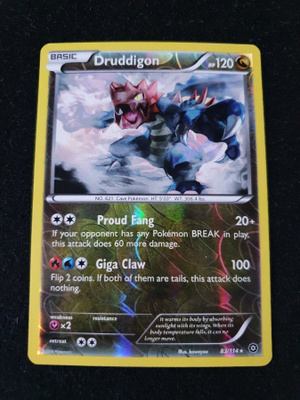 Pokemon Druddigon # 83 Reverse holo