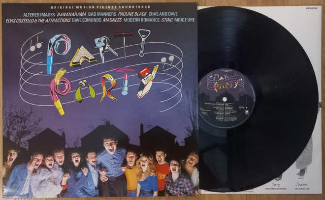 VARIOUS: Party Party Soundtrack (E.Costello, Dave Edmund  LP