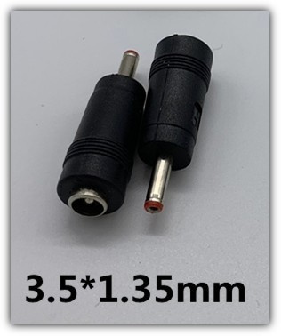 Liitin - 3,5mm naaras x 1,35mm uros