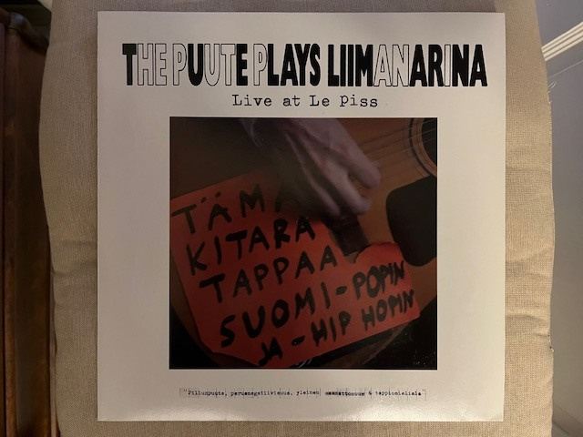 THE PUUTE PLAYS LIIMANARINA Live at Le Piss LP