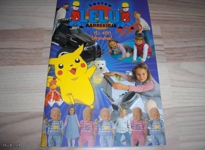 Lasten leluaarrekirja vuodelta 2000