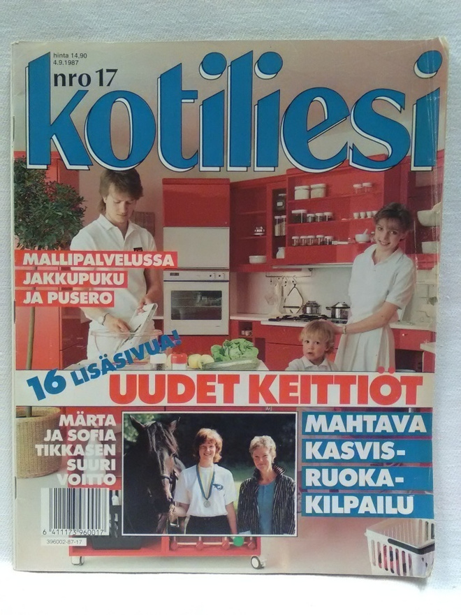 Kotiliesi No 17 syyskuu 1987