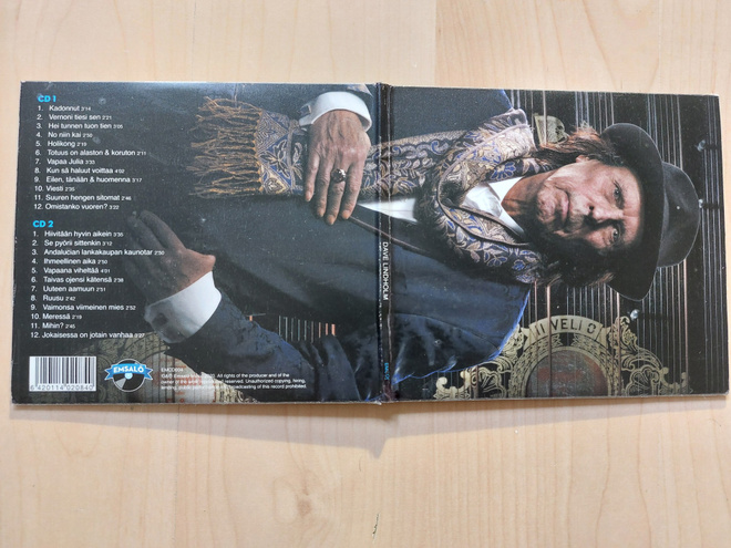 DAVE LINDHOLM – DAVE LINDHOLM  orig. FIN  2020  2 CD