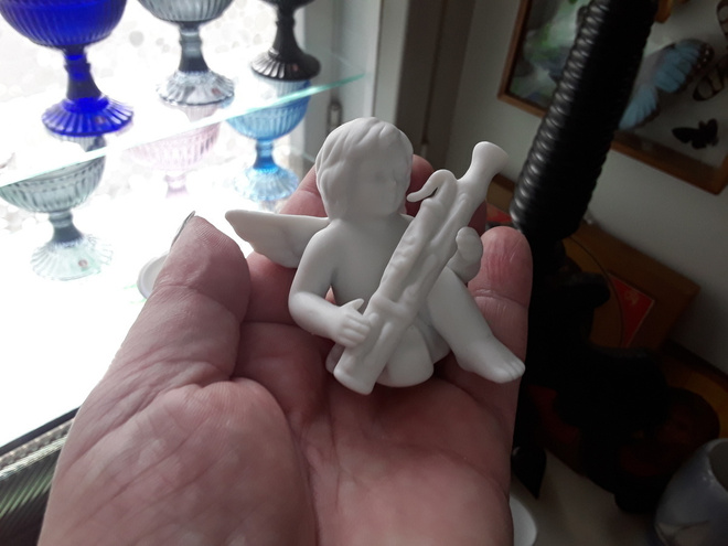 MINIATYYRI POSLIINI ENKELI . ROSENTHAL.