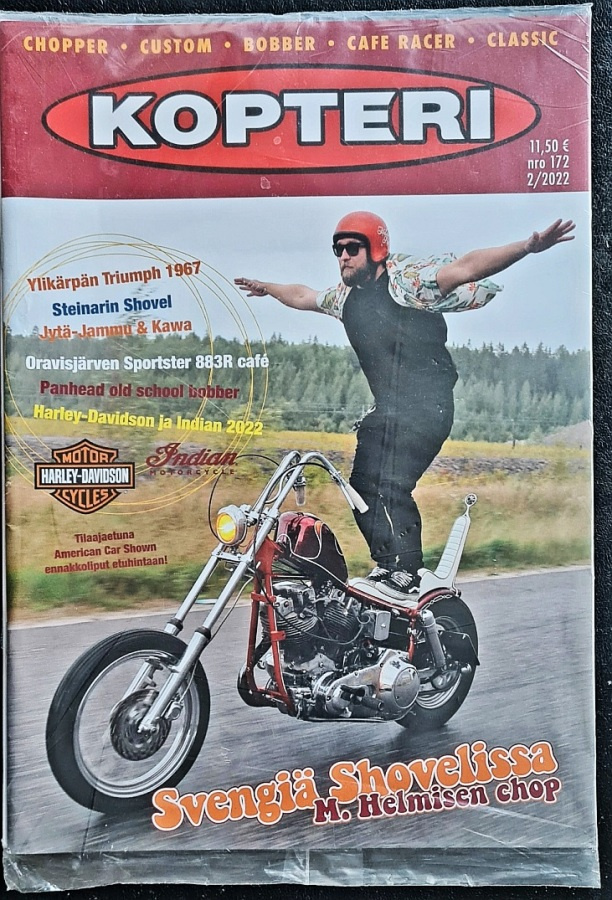Kopteri n:o 172  2 / 2022 - Moottoripyörälehti (MINT)