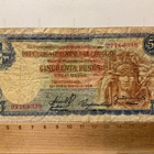 Republica Oriental Del Uruquay 50 Pesos 1952 - pikkukuva 1