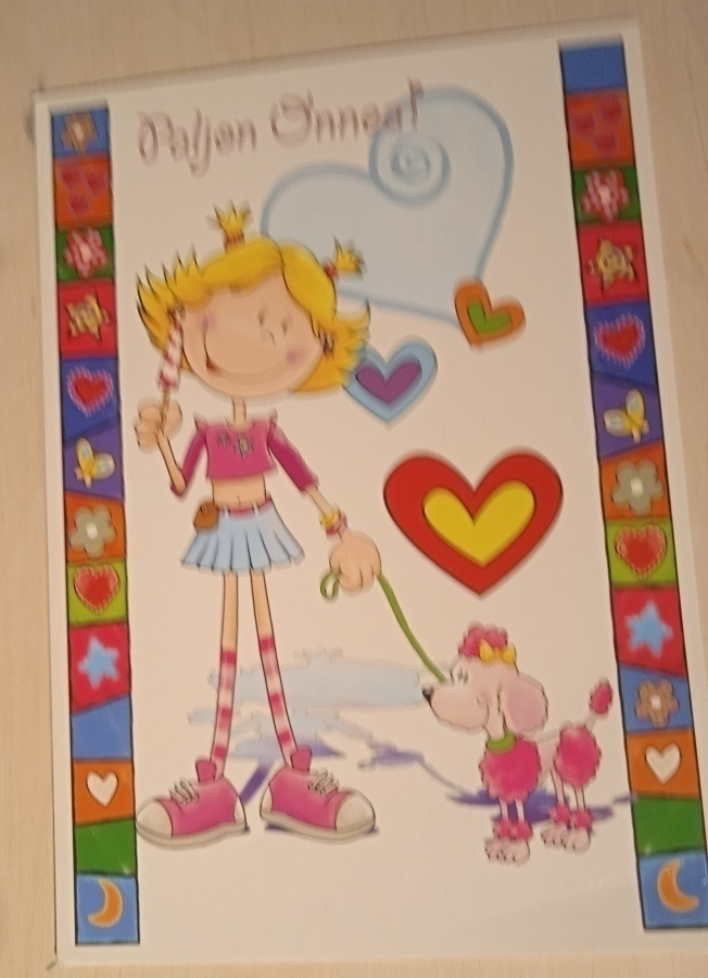 no 1 - paljon onnea pikkuneiti