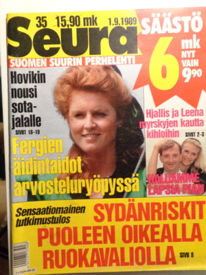 Seura lehti Nro 35/1989 (26.10)