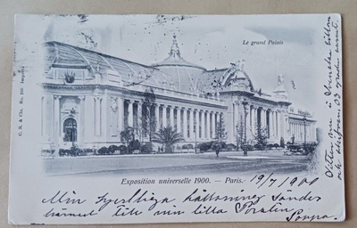 Pariisin Maailmannäyttely 1900 - Suuri palatsi, p. 1900
