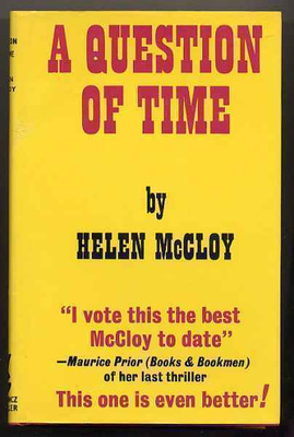 McCloy, Helen: A Question of Time (1ed., sidkp., 1971)
